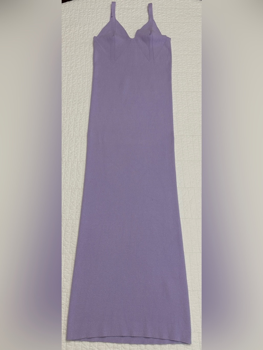 Rotate Birger Christensen US 10 Knit Bodycon Maxi Dress - Picture 2 of 11